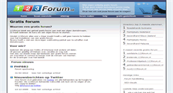 Desktop Screenshot of 123forum.nl